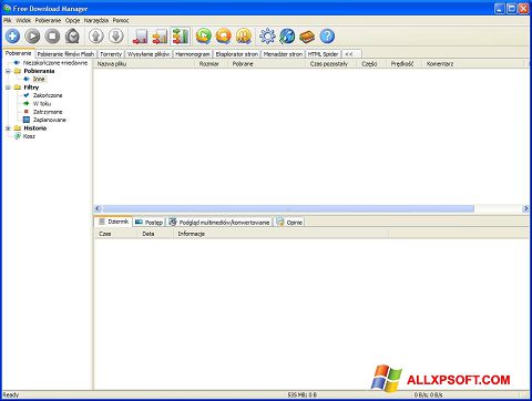 Skjermbilde Free Download Manager Windows XP