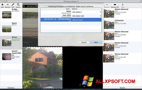Skjermbilde IP Camera Viewer Windows XP