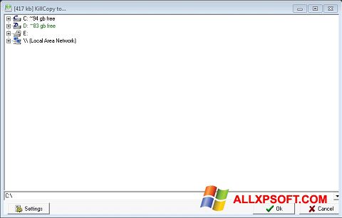 Skjermbilde KillCopy Windows XP