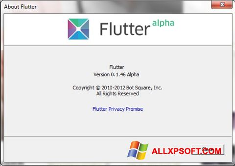 Skjermbilde Flutter Windows XP