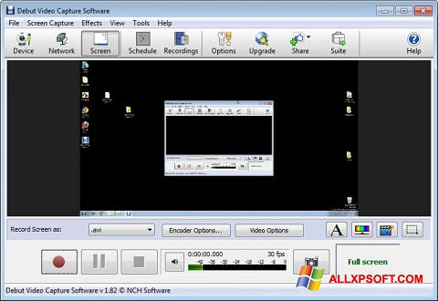 Skjermbilde Debut Video Capture Windows XP