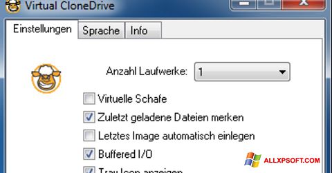 Skjermbilde Virtual CloneDrive Windows XP