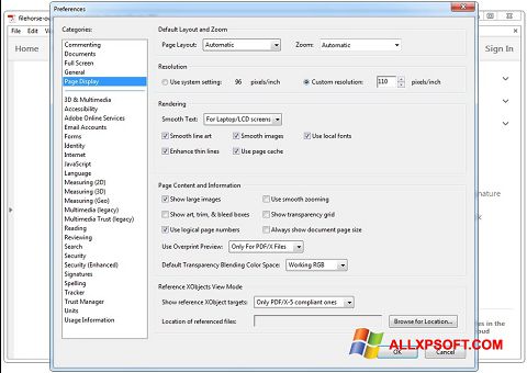 Skjermbilde Adobe Acrobat Reader DC Windows XP