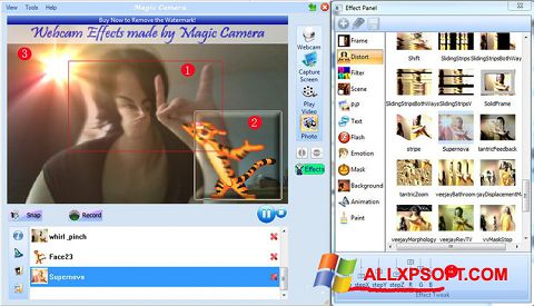 Skjermbilde Magic Camera Windows XP