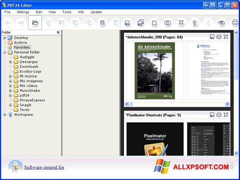 Skjermbilde PDF24 Creator Windows XP
