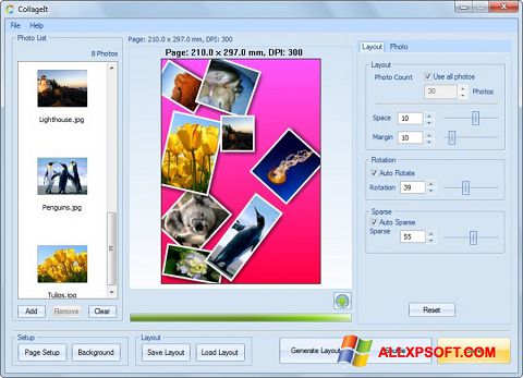 Skjermbilde CollageIt Windows XP