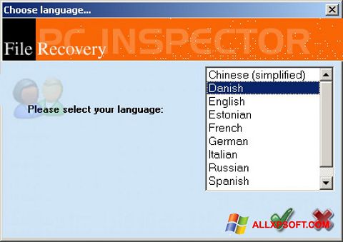 Skjermbilde PC Inspector File Recovery Windows XP