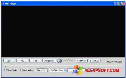 Skjermbilde AMR Player Windows XP