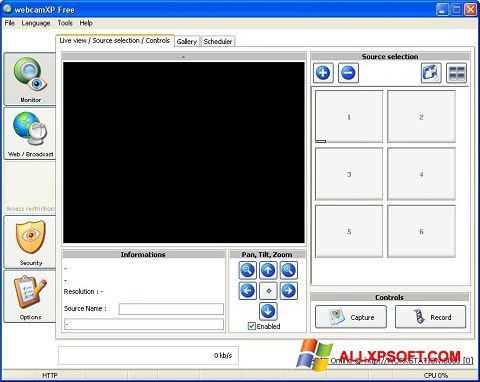 Skjermbilde webcamXP Windows XP