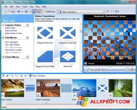 Skjermbilde Windows Movie Maker Windows XP