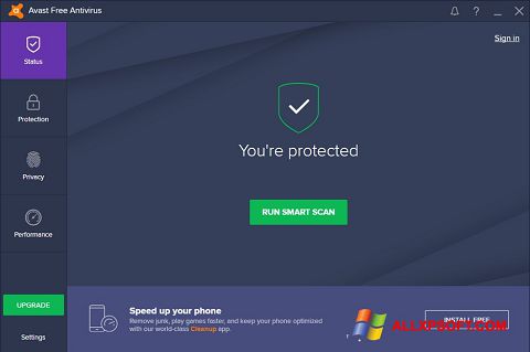 Skjermbilde Avast Free Antivirus Windows XP