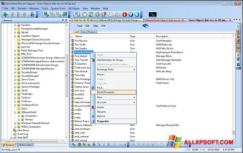 Skjermbilde Remote Administration Tool Windows XP