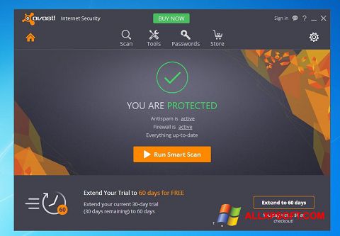 Skjermbilde Avast Internet Security Windows XP