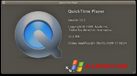 Skjermbilde QuickTime Windows XP