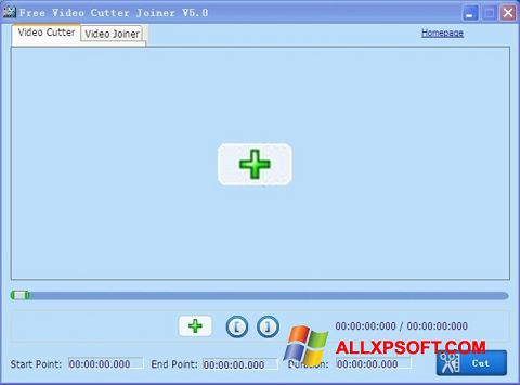 Skjermbilde Free Video Cutter Windows XP