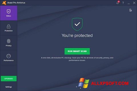 Skjermbilde Avast! Pro Antivirus Windows XP