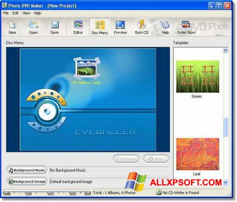 Skjermbilde DVD Maker Windows XP