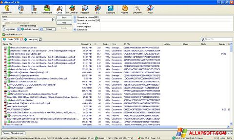 Skjermbilde eMule Windows XP
