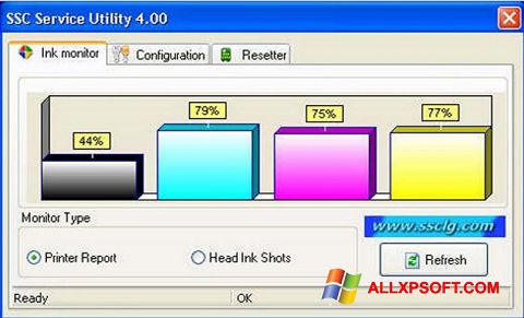 Skjermbilde SSC Service Utility Windows XP