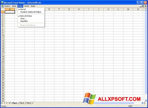 Skjermbilde Excel Viewer Windows XP