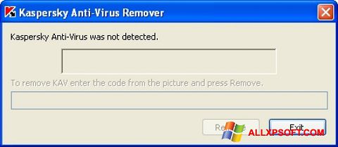 Skjermbilde KAVremover Windows XP