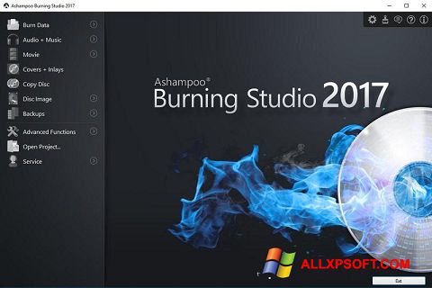 Skjermbilde Ashampoo Burning Studio Windows XP