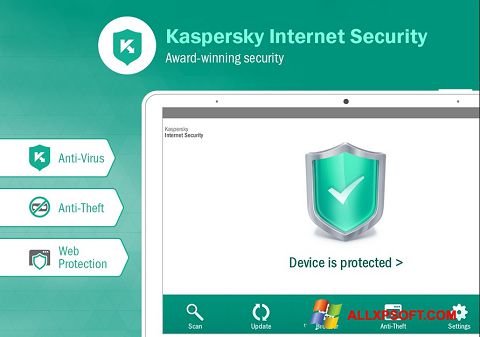 Skjermbilde Kaspersky Internet Security Windows XP